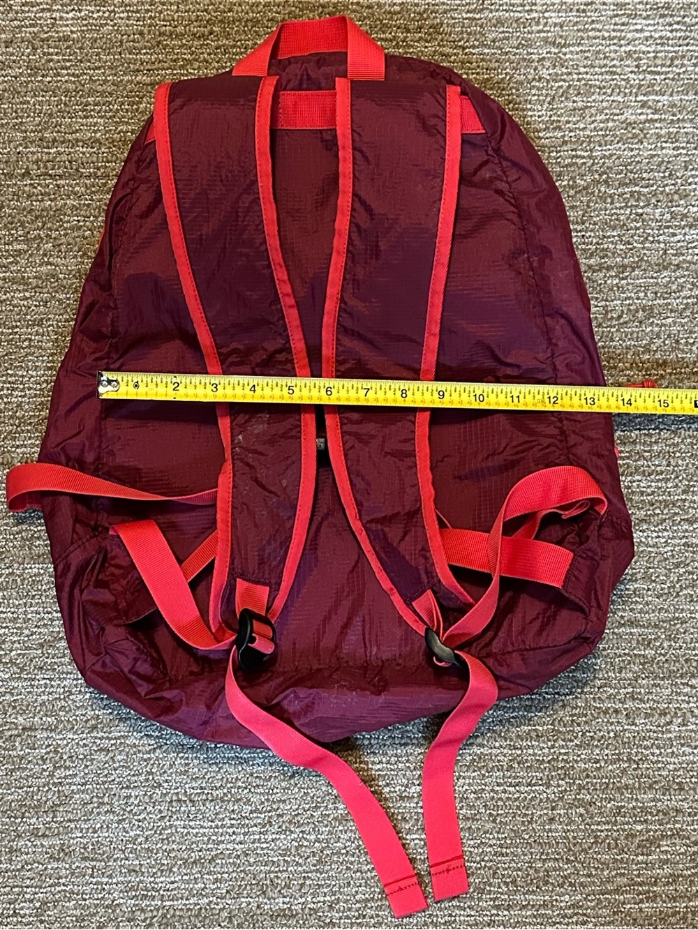 PALACE Pack Sack “Beet Red” - Picture 2 of 12
